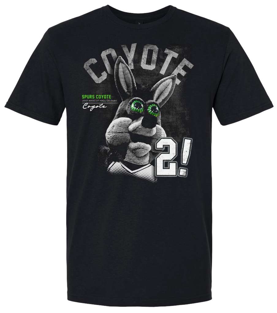 San Antonio Spurs Coyote Mascot Graphic Tee